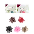 thumbnail image 4 of QJUHUNG 100Pcs Plastic Safety for Triangle Velvet Noses For Animal Puppet Teddy Bear for, 4 of 7