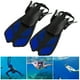thumbnail image 4 of Aletas de buceo TPR + PP Altamente flexibles 1 par Aletas de buceo de talón abierto azul Aletas de esnórquel para esnórquel para buceo de verano ANGGREK Otros, 4 of 8