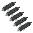 thumbnail image 4 of 5pcs 12V 24V Car Cigarette Lighter Plug Fuses 5A With LED Indicator Plug, 4 of 9