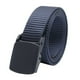 thumbnail image 4 of Cinturón de nailon para hombre, cinturón de tela para hombre con hebilla deslizante para traje vaquero, 32 mm Azul oscuro, 4 of 6