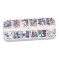 thumbnail image 4 of Uñas Lentejuelas Paillettes Lámina 3D Copos Arte Diseño Suministros Sunnimix DIY Nail Art Glitter Sequin, 4 of 8