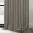 thumbnail image 5 of Mink Faux Linen Grommet Room Darkening Curtain (1 Panel), Mink, 50W X 120L, 5 of 10