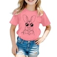 thumbnail image 1 of Chemises pour Tout-Petits Filles Chemise à Manches Courtes Imprimée pour Filles Col Rond Vêtements d'Été pour Filles Vêtements pour Petites Filles 2-3 Ans, 1 of 2