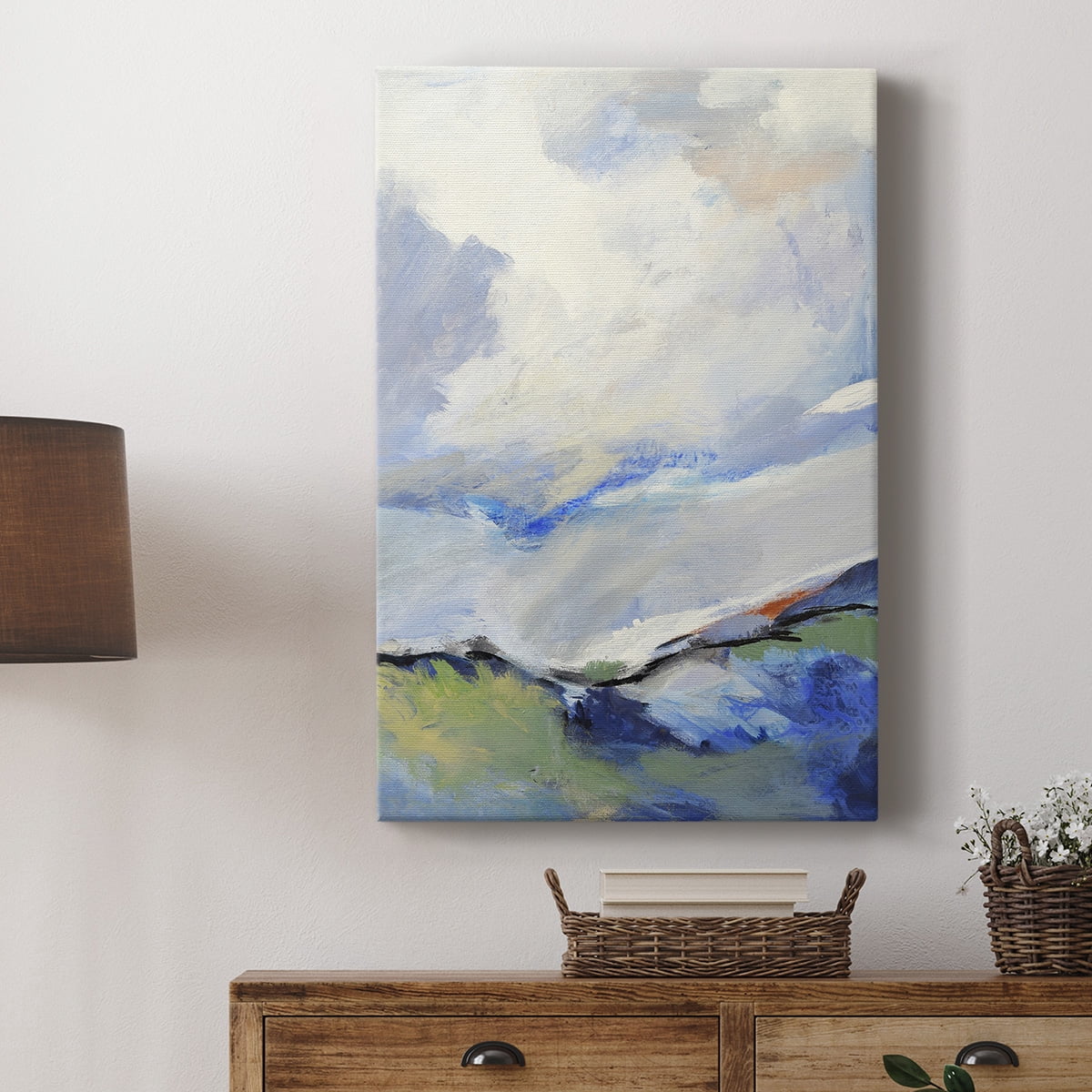Around The Clouds III Premium Gallery Wrapped Canvas - Ready to Hang