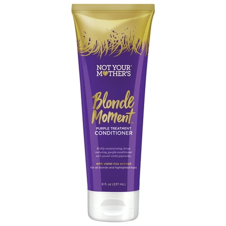 Not Your Mother's Blonde Moment Treatment Purple Conditioner, 8