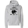 thumbnail image 2 of Inktastic Grammy Bear Grandma Adult Hoodie Sweatshirt, 2 of 4