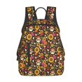 thumbnail image 1 of Fotbe Sunflowers Mushrooms Mochila Ligera para Hombres y Mujeres - Duradera y Resistente al Agua, Ideal para Escuela, Trabajo, Viajes y Uso Diario, 1 of 7