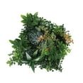 thumbnail image 2 of simhoa 25x25cm Simulation Grass Greenery Wall Panel Decor Realistic Wall Decoration for Terrace, Bathroom Multifunctional Accessory Style C, 2 of 8