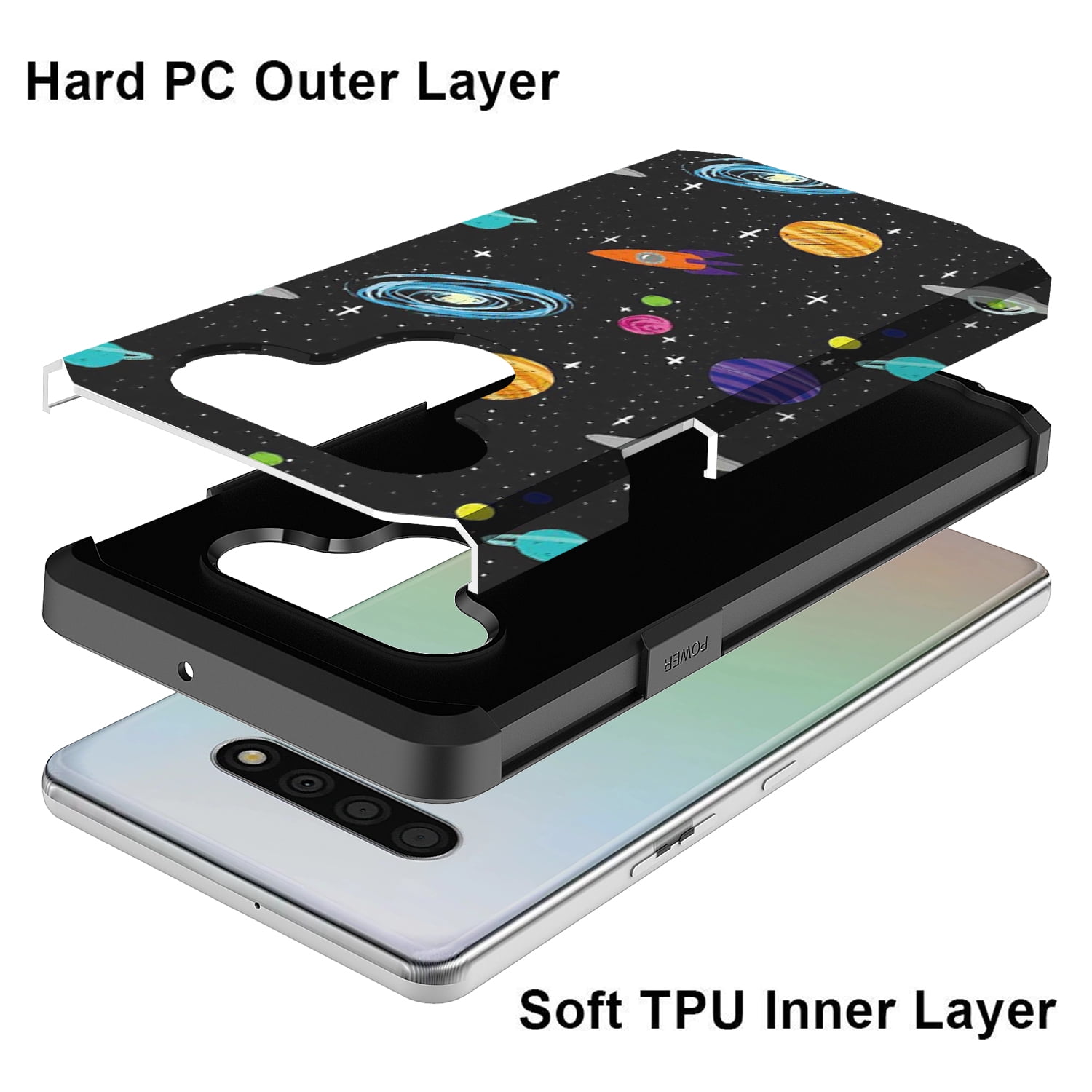 LG Stylo 6 Case, KAESAR Slim Hybrid Dual Layer Shockproof LG Stylo 6 Case, KAESAR Slim Hybrid Dual Layer Shockproof
