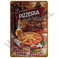 thumbnail image 5 of Placa de arte de pared de pizza, placa de zona, excelente comida, letrero de metal vintage, decoración para pub, bar, hogar, el mejor póster casero, letrero de hojalata, decoración para club, 5 of 5