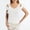 White, variant on V-Neck Womens Tops Short Sleeve Cold Shoulder Blouses Ruffle Solid Blue Shirts Womens Clothing
