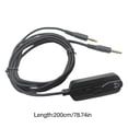 thumbnail image 5 of Yammee 3.5mm Headphone Extension Cable with Mute & Volumes Controls Audios Mic Cable Excellent Sound Quality 200cm/78.74inch, 5 of 5