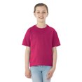 thumbnail image 1 of Jerzees T-Shirt à Col Rond à Manches Courtes Youth DRI-POWER Active, L, Cyber Rose, 1 of 3