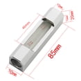 thumbnail image 5 of Professional Mechanical Level Tool with 0.02mm/m High Accuracy - Compact 85x20x20mm Black Housing, Green Bubble Vial, Clear Readable Scale for Precise Leveling and Measurement Tasks by Engineers and, 5 of 5