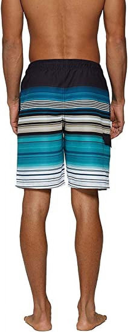 Tyhengta Men's Beach Pants Quick Drying Swimming Trunks Mesh Lining Green 40