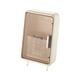 thumbnail image 2 of Soporte de pared para palillos, cepillos de dientes y pasta de dientes para baño Beige, 2 of 9