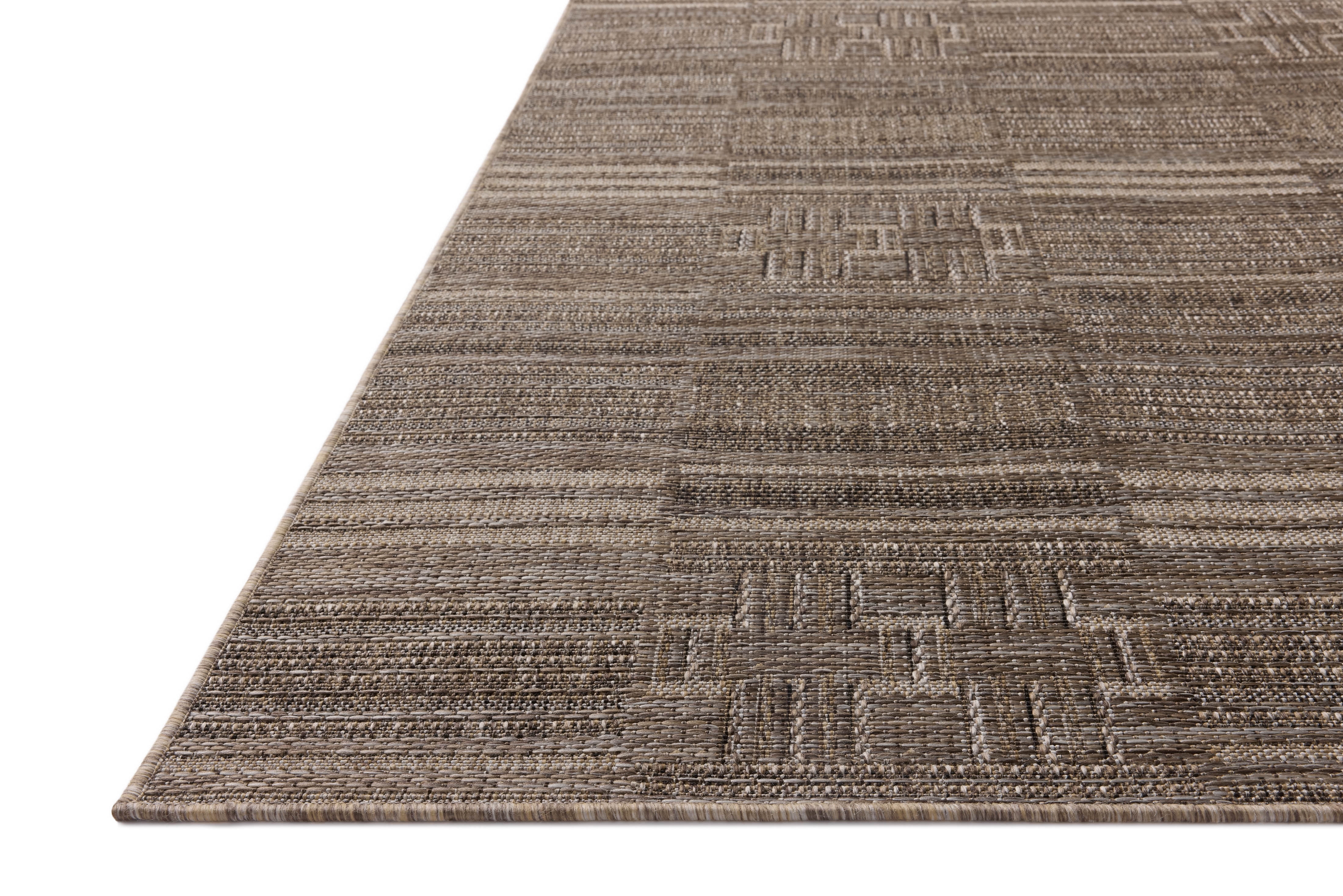 Loloi Birch Natural / Beige 6'-7" x 9'-4" Indoor/Outdoor Area Rug