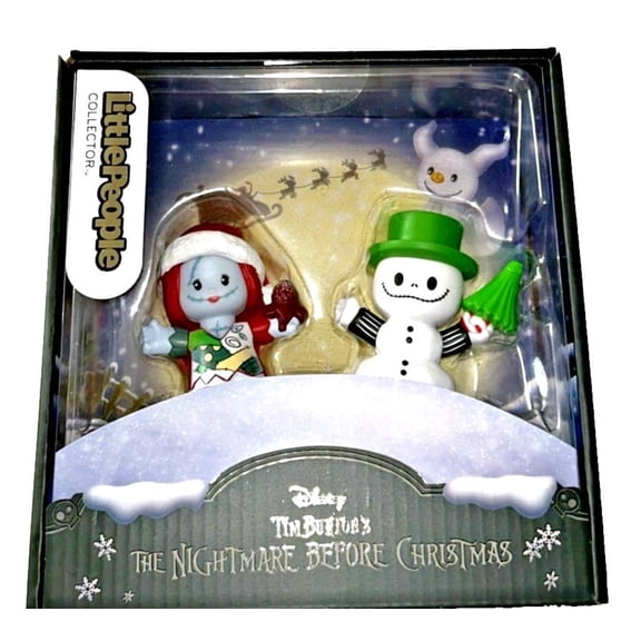 Fisher Price Little People Disney The Nightmare Before Christmas Jack Sally NEW