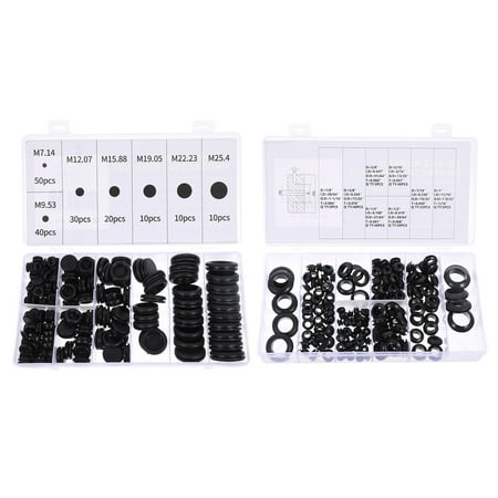 

1 Set Rubber Grommet Assortment Firewall Hole Plug Electrical Wire Gasket