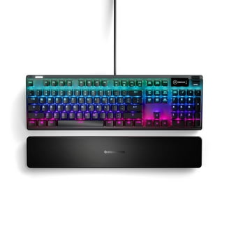 SteelSeries Apex 7 Mechanical Gaming Keyboard, Blue Switch