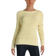 Free People Womens Electric City Knit Long Sleeves Pullover Sweater