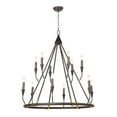 thumbnail image 5 of Regina Andrew 16-1212 Sierra 12 Light 36" Wide Candle Style Chandelier - Silver, 5 of 5