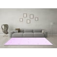 thumbnail image 3 of Ahgly Company Indoor Rectangle Solid Purple Modern Area Rugs, 2' x 4', 3 of 4