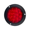 thumbnail image 1 of 1Pcs LED Round Rear Light - High Brightness 16 LED Brake/Turn Signal/Tail/Reverse Lamp for Trucks, Trailers, Buses - 12V-24V, ABS+PC+Stainless Steel, 1 of 8