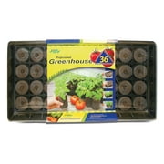 Jiffy 36 Celled Resuable Tomato Seed Starter Greenhouse Kit with 50mm Peat Pellets