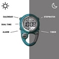thumbnail image 4 of Aqua Digital Clip Watch with Alarm and Stopwatch by DAKOTA, 4 of 8