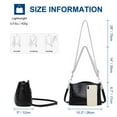 thumbnail image 4 of URSOFINE Crocodile Patterned Shoulder Purses for Women Genuine Leather Hobo Bags Large Crossbody Purses, 4 of 8