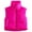 Rose Red, variant on Blotona Women's Warm Crop Vest Zipper Up Sleeveless Waistcoat High Neck Puffer Cropped Jacket Vest Coat Outdoorwear for Winter