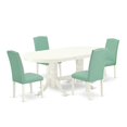 thumbnail image 2 of East West Furniture Dining Room Set Linen White, VAEN5-LWH-57, 2 of 6