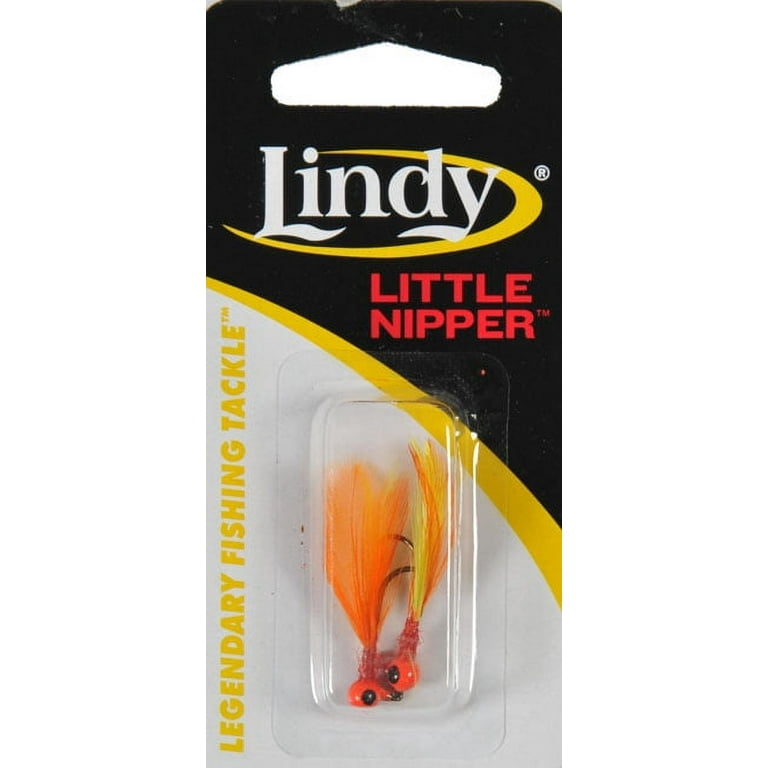 Lindy Little Nipper Jig Chartreuse Orange 1/64 oz. 