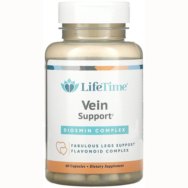 LifeTime Diosmin Flavonoid Complex | Circulation, Vein and Heart Health Support with Horse Chestnut | 60ct, 30 Serv