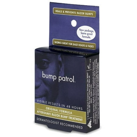 Bump Patrol Aftershave Razor Bump Treatment, Original Formula 0.5 (Best Way To Soothe Razor Burn)