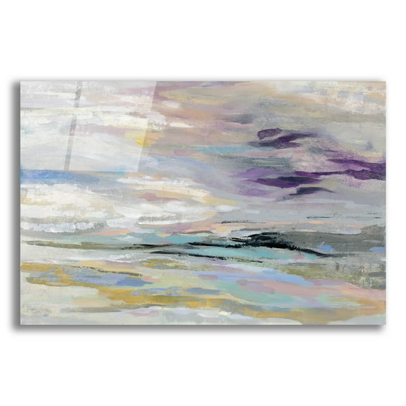 Epic Art 'Sea and Sky' by Silvia Vassileva, Acrylic Glass Wall Art, 24"x16"
