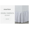 thumbnail image 4 of Martex Traditional,Transitional White Solid Print Ruffled Polyester , Bed Skirt , Queen, 4 of 4