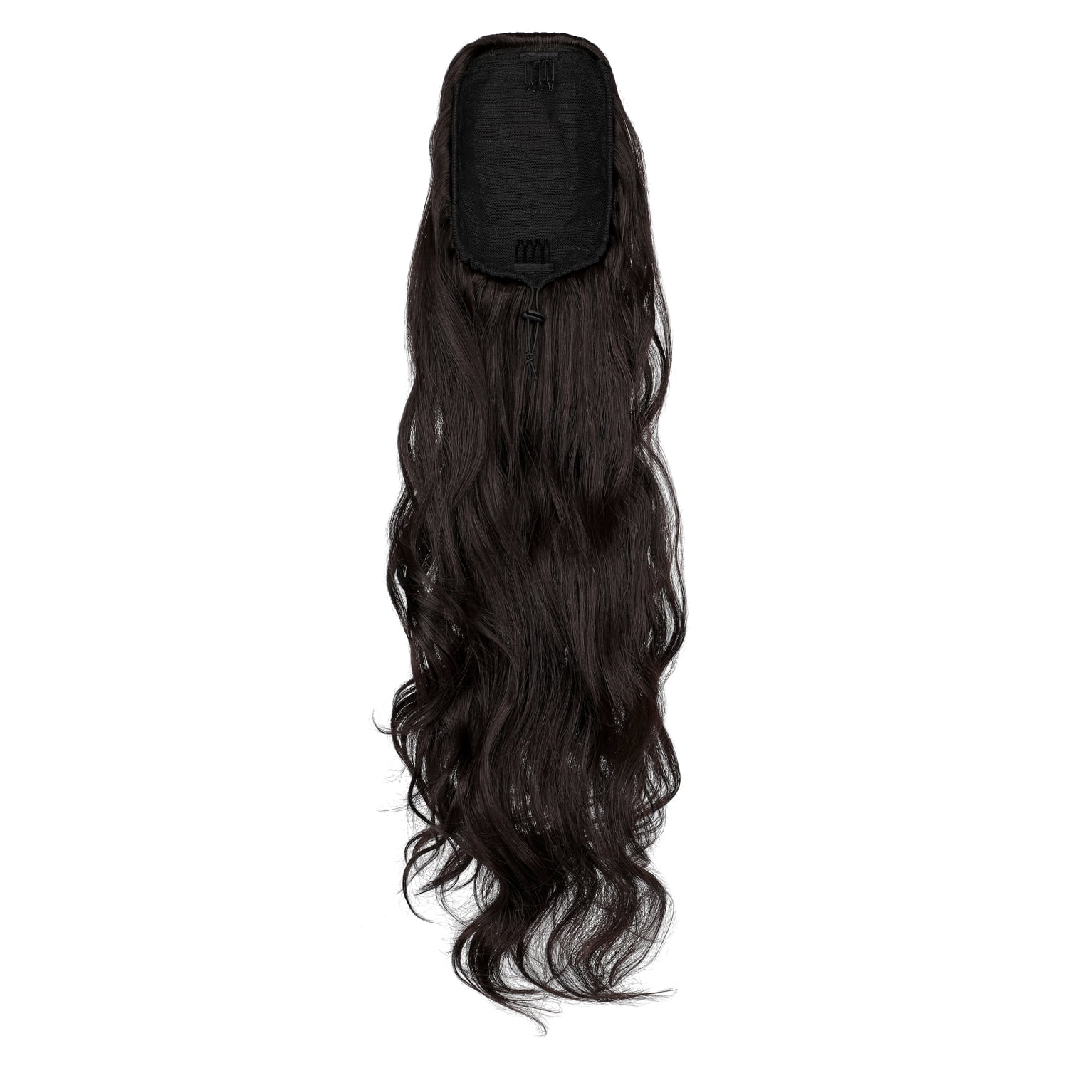 <span data-automation-id="product-title">Dulchany <font color="#0000FF"><b>22" Long Wavy Drawstring Ponytail</b></font>, Women Natural Soft Clip in Ponytail Extension Synthetic Hair Extensions Hairpie