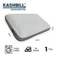 thumbnail image 2 of Almohada Kashbill Memory Foam Blue Gel, Hipoalergénica, Antibacterial y Transpirable - Máximo Confort y Frescura 60x40, 2 of 5