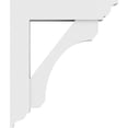 thumbnail image 3 of 5"W x 20"D x 26"H Standard Legacy Architectural Grade PVC Bracket with Traditional Ends, 3 of 8