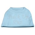 thumbnail image 1 of Stuck Up Pup Rhinestone Shirts Baby Blue Xl (16), 1 of 1