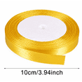 thumbnail image 2 of Glitter Ribbon, Gift Wrapping Ribbon, Satin Ribbon, DIY Craft Supplies, Wreath Ribbon, 3/8 Inch Gold Glitter Ribbon, Sparkling Satin Christmas Ribbon for Gift Wrapping Wreath Tree Garland Wedding, 2 of 2