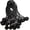 Black1, variant on Bungee Cords with Balls: 50PCS Ball Bungee Cords Tarp Tie Downs Bungee Balls, Elastic String Ties for Camping, Shelter,Cargo,Tent Poles UV Resistant (Black)