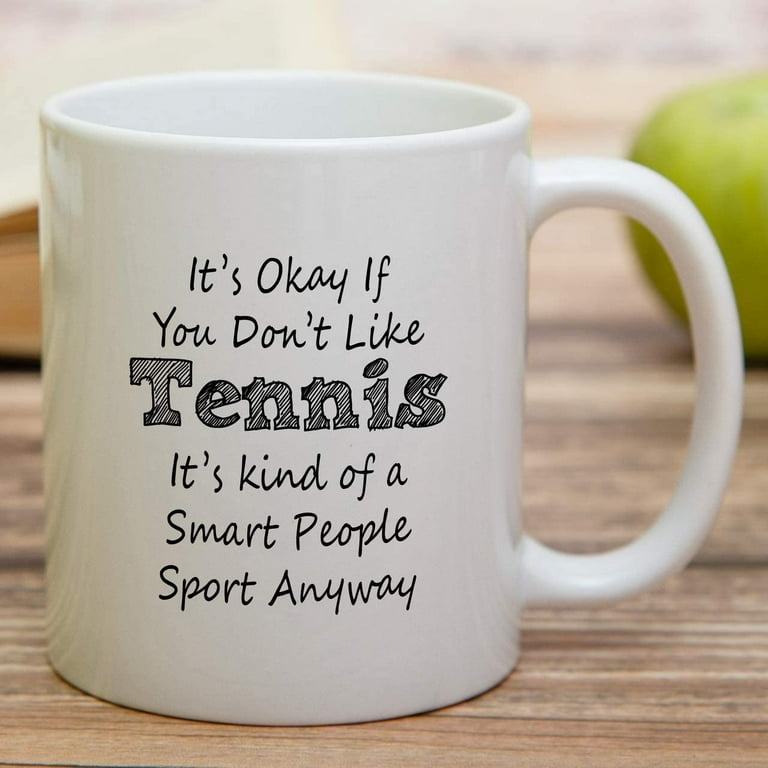 Large Coffee Mug I Beat At Tennis Funny Tennis Themed Mug - Temu