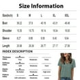 thumbnail image 5 of NAMTYQX Women's Summer Tops Lounge Short Sleeve Crew Neck Patterned Stretch Tops for Women Trendy Summer Black Size S, 5 of 5