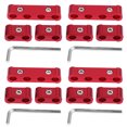 thumbnail image 1 of Engine Wire Divider,12 Pcs Aluminum Alloy Engine Wire Separator Spark Plug Wire Separator Innovative Solution, 1 of 8
