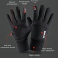 thumbnail image 3 of Winter Sports Protective Gear for Cold Weather Activities Durable Winter Gloves for Men Women with Thermal Lined Textile for Driving Cycling Running Hiking and Everyday Use, 3 of 6