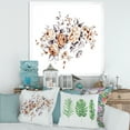 thumbnail image 3 of Designart 'Pink Wild Roses With Monochrome Leaves' Traditional Framed Art Print, 3 of 4