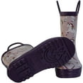 thumbnail image 5 of Foxfire for Kids FOX-600-78-12 Childrens Rainbow Unicorn Rain Boot - Size 12, Kids, 5 of 5